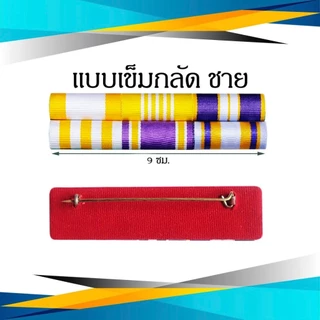 แพรแถบ ข้าราชการ/พลเรือน ชนิด เข็มกลัด และแม่เหล็ก รุ่นใหม่ ก.ค.2567