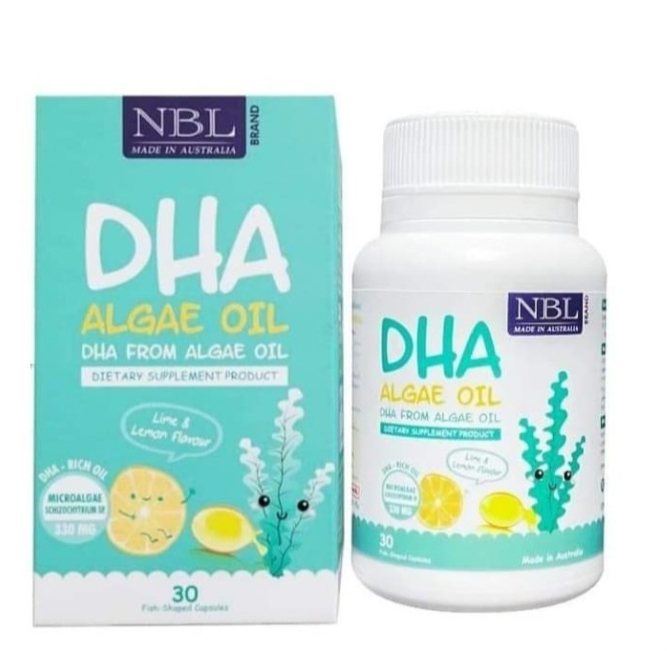NBL DHA Algae Oil from Algae Oil 470 mg (30 Capsules)