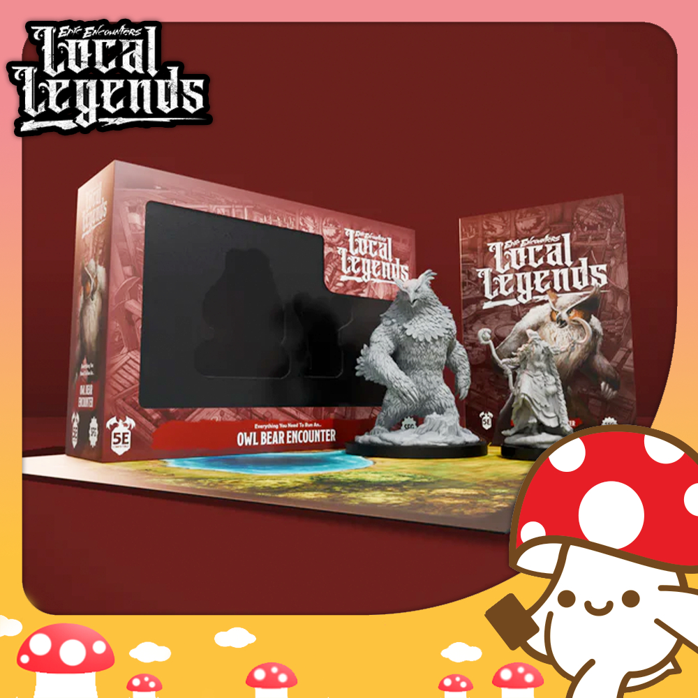 Epic Encounters : Local Legends - Owl Bear จาก Kinoko Card Game Shop | Dungeons Dragons DND Steamfor