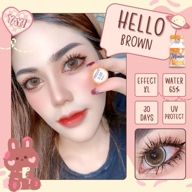 Montra (Hello ) ตาโต ค่าอมน้ำ55%