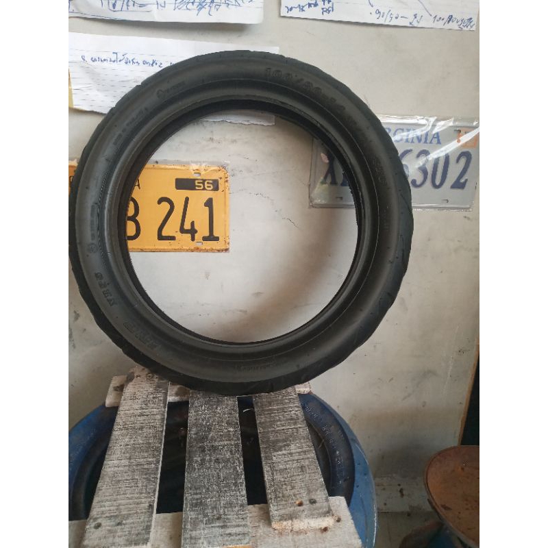 ยางมอไซมือสองยางมือ2ยาง pcx 150 click 150 click 125 click 160 gpx droneขอบ14ขนาด100/80-14