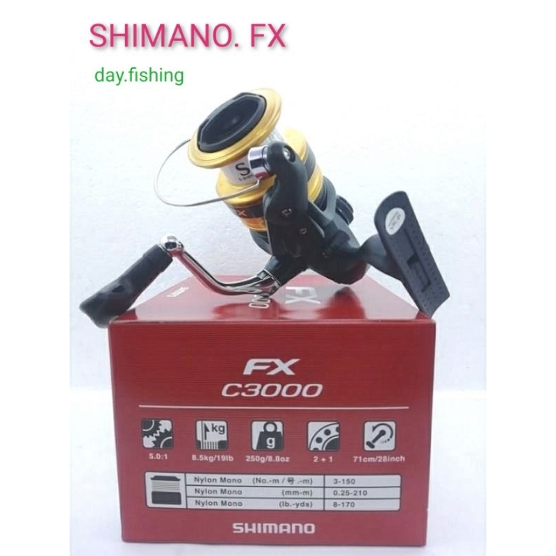 อุปกรณ์ตกปลา   รอกสปิน. SHIMANO.FX1000   -​ 4000