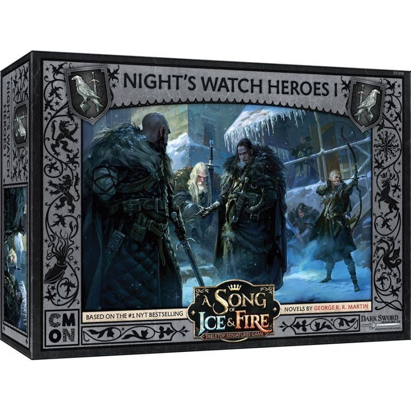 SIF : Night's Watch Heroes Box 1 (ML) - A Song of Ice & Fire Tabletop Miniature Game