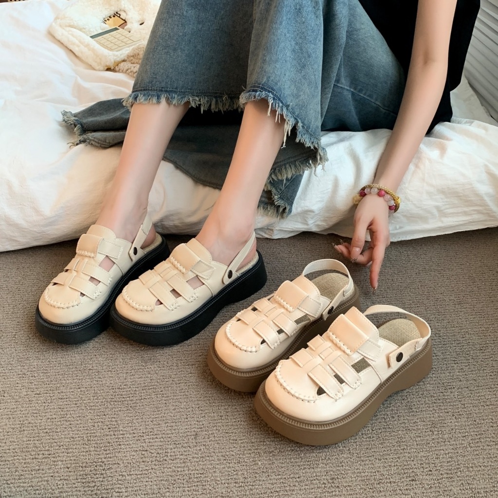 รองเท้าแตะแฟชั่นสไตล์ญี่ปุ่น ใส่ได้หลายแบบ H36