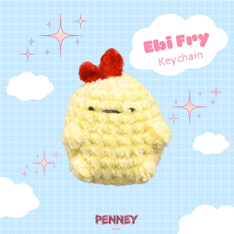พวงกุญแจเทมปุระ Ebi Fry keychain
