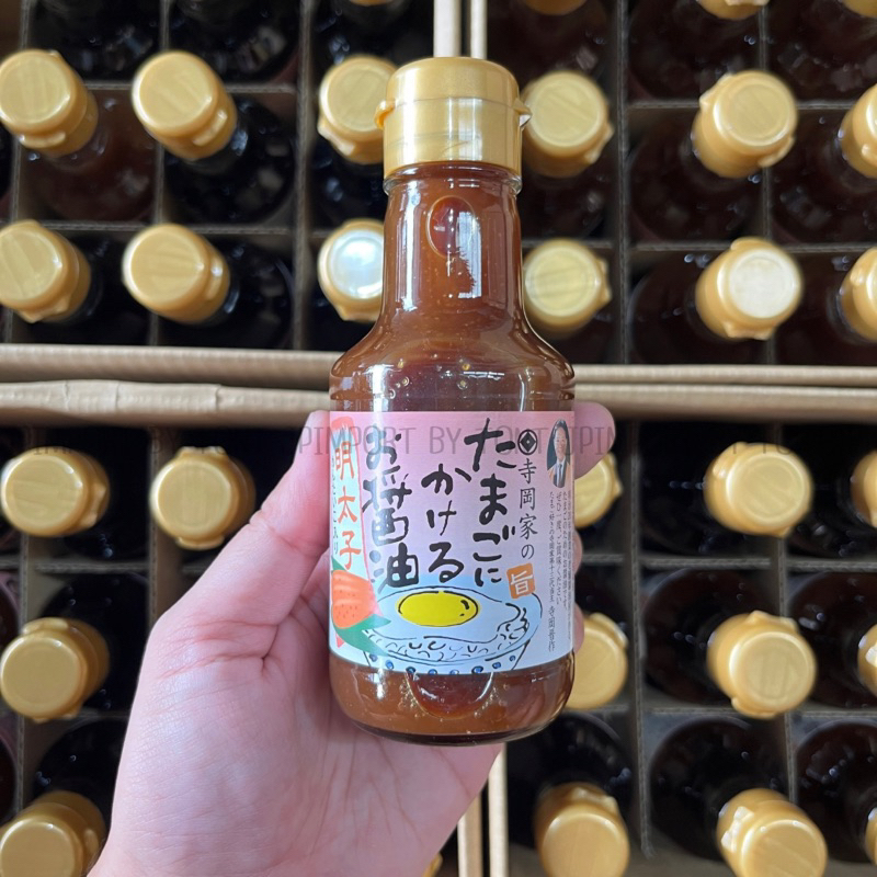 🇯🇵🩷พร้อมส่ง lot ใหม่ EXP 10/25🩷🇯🇵ซอสไข่ดาว Soy Sauce for Teraoka’s Egg (with mentaiko) นำเข้าจากญี่ป