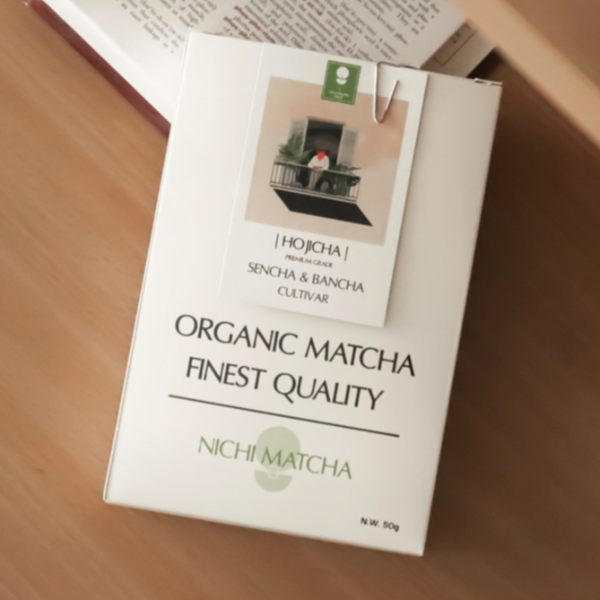 NICHI MATCHA | ผงโฮจิฉะ Hojicha