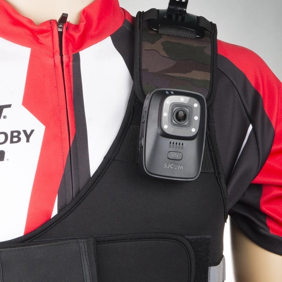 SJCAM A10 กล้องติดตัวตำรวจ Full HD 1080p Police Body Camera Night Vision Infrared ถ่ายภาพแม้ในที่มืด แบตอึด