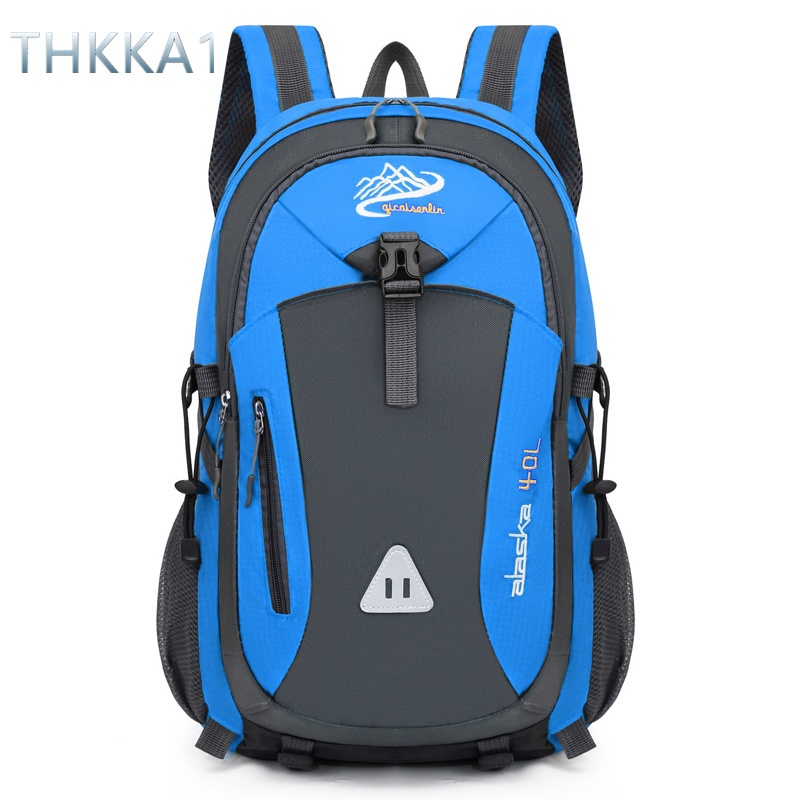 THKKA1-Hot Sale-จัดส่งจากกรุงเทพฯ/กระเป๋าเป้เดินป่ากลางแจ้งความจุขนาดใหญ่/กระเป๋านักเรียนทำจากวัสดุทนทานต่อการสึกหรอ ควา