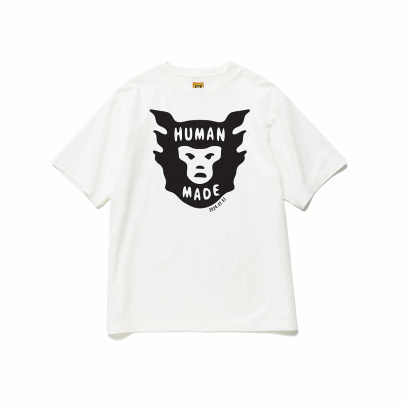 [มีพร้อมส่ง 8.8 และ พรีออเดอร์] New เสื้อยืด Human Made DAILY S/S T-SHIRT รุ่น 2 ของแท้ จากญี่ปุ่น