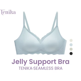 TENIKA เจลลี่บรา บราไร้ขอบ ไร้โครง ใส่สบาย เนื้อผ้านิ่ม เก็บทรงดี ไม่ปลิ้น Bar-015