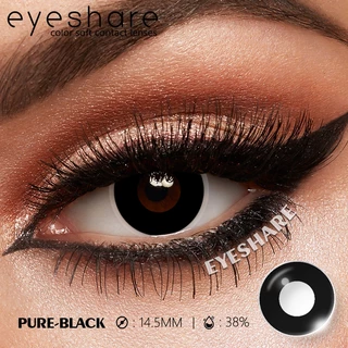 {COD}-Eyeshare คอนแทคเลนส์คอสเพลย์ 1 คู่ 14.5 มม.ฮาโลวีนคอนแทคเลนส์สีขาวบริสุทธิ์ตาข่ายสีแดงบริสุทธิ์คอสเพลย์เลนส์นุ่ม