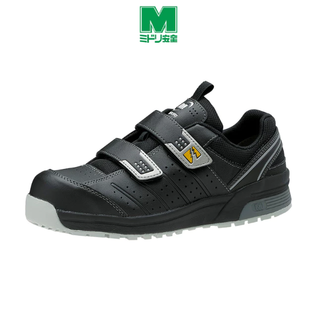 🆕 Midori Anzen รองเท้าเซฟตี้ สไตล์สนีคเกอร์ รุ่น MPN-305 สีดำ / Midori Anzen Safety Sneaker MPN-305 Black