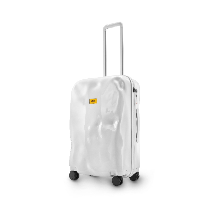 CRASH BAGGAGE กระเป๋าเดินทาง รุ่น TONE ON TONE สีขาว ขนาด 26.8"