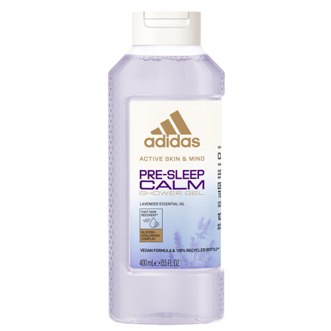 Adidas Pre-Sleep Calm Shower Gel 400ml. อาดิดาส พรีสลีปคาล์ม เจลอาบน้ำ