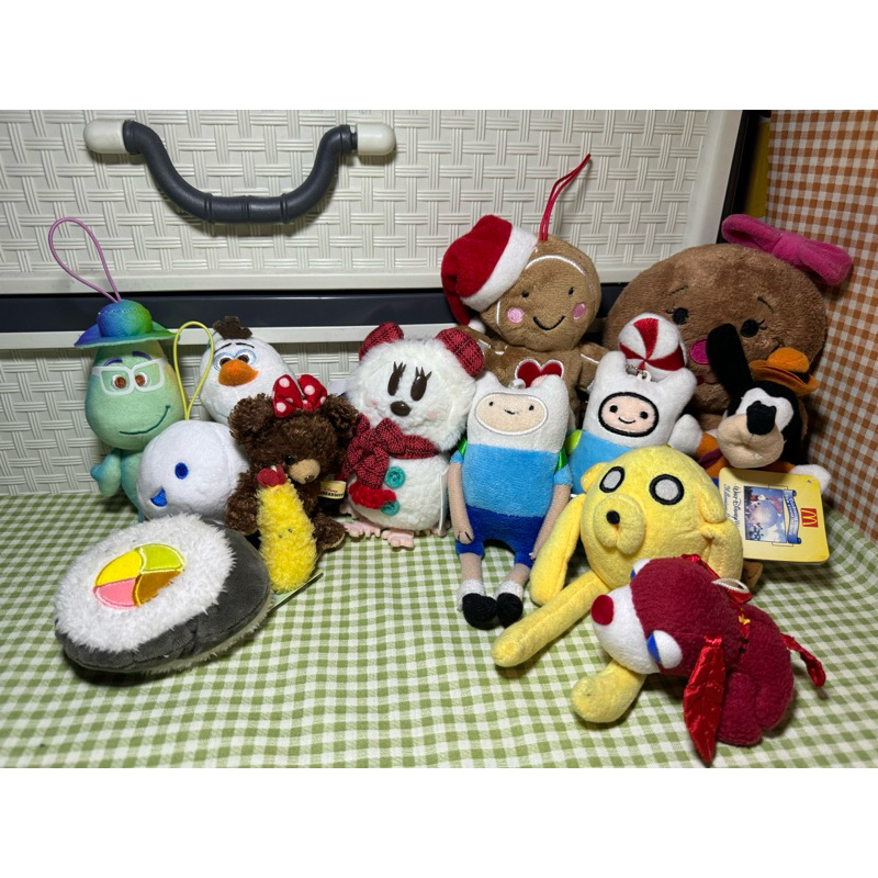 💝✨ พวงกุญแจน่ารักๆ พร้อมส่ง มินนี่TDR,adventure time, โอลาฟ , ocha Ken ,กุฟฟี่ ,ตาจุด,souls,Unibear