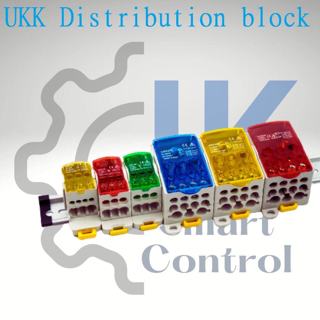UKK Distribution Block: UKK เทอร์มินอลกระจายกระแสขนาด 80A, 125A, 160A และ 250A