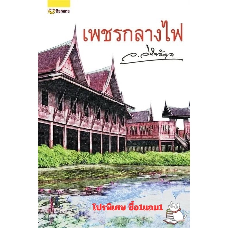 เพชรกลางไฟ ว.วินิจฉัยกุล (ซื้อ1แถม1)มือ1.โปรพิเศษ ซื้อ1เล่มแถมนิยายมือ1ฟรีอีก1เล่ม(สนพ.แสงดาวสุ่มเรื่อง