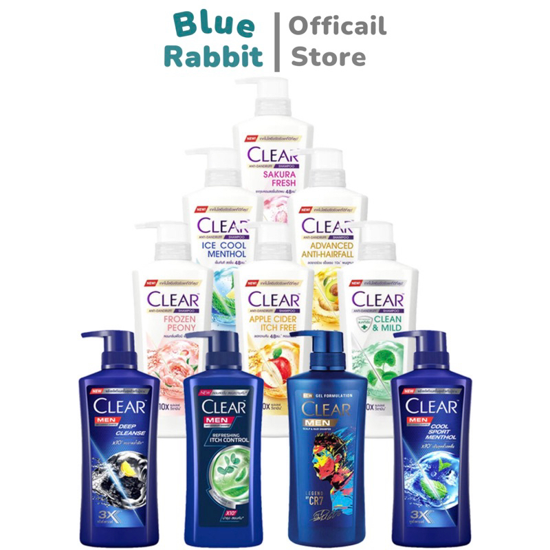 [370ml.] ทุกสูตร Clear แชมพูบำรุงหนังศรีษะ แชมพูเคลียร์ เคลียร์ แชมพู แชมพูเคลียร์ เมน