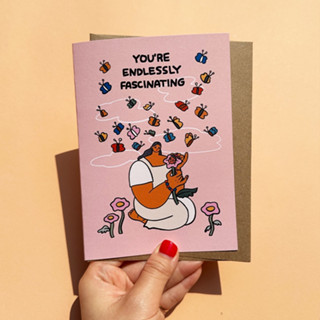การ์ดอวยพร You Are Endlessly Fascinating การ์ดให้แฟน บอกรัก …