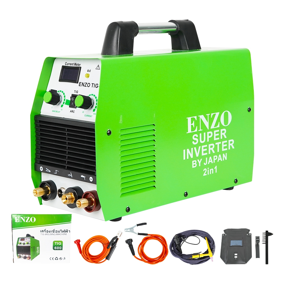 ENZO ตู้เชื่อมไฟฟ้า 2 ระบบ MMA/TIG 600A ตู้เชื่อม2ระบบ ตู้เชื่อมmma ตู้เชื่อมtig ตู้เชื่อมอาร์กอน ใช