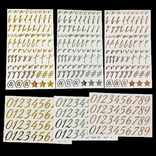 พร้อมส่ง!! สติ๊กเกอร์ตัวอักษรติดเล็บ ตกแต่งเรซิ่น ตกแต่งโทรศัพท์ small alphabet sticker (03ST014)