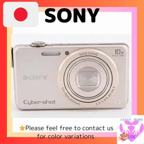 Sony กล้องดิจิตอล Cyber-Shot Wx220 10X Optical Gold Dsc-Wx220-N ส่งตรงจากญี่ปุ่น มือสอง ของแท้ Made 