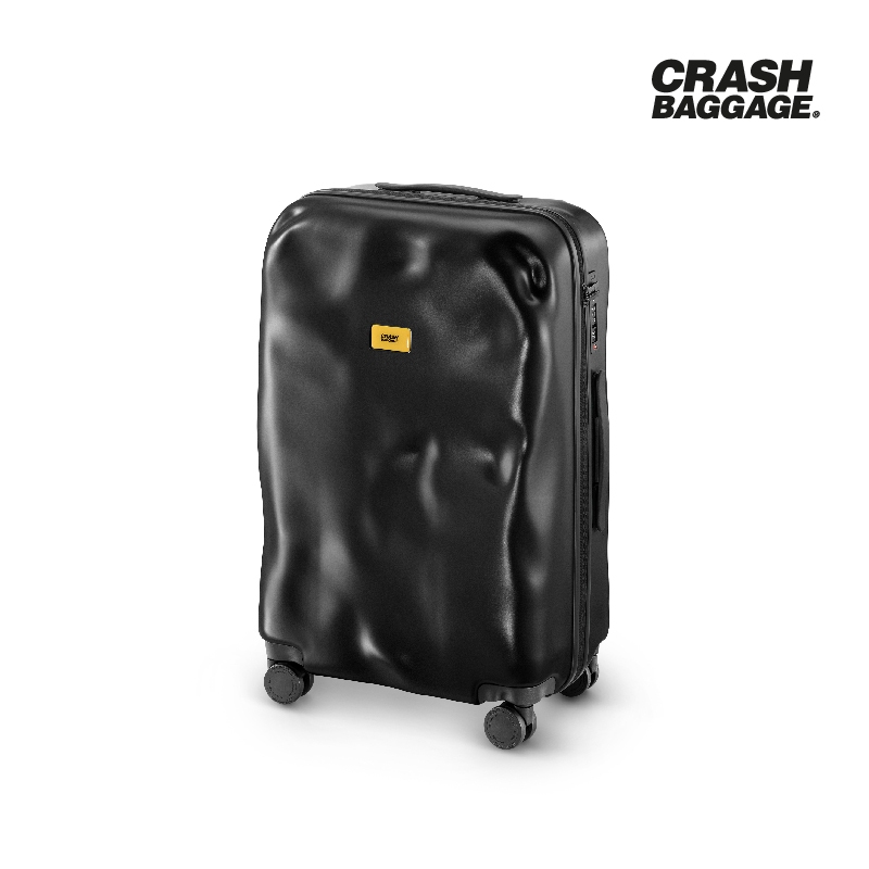 CRASH BAGGAGE กระเป๋าเดินทาง รุ่น ICON สีดำ ขนาด 26.8"