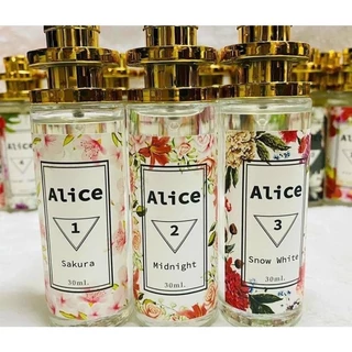 น้ำหอม Alice Perfume 30ml ความหอมหลากสไตล์ที่เป็นคุณ หอมติดทนนาน 8-12 ชั่วโมง มาดามฟิน jardo กลิ่น เคาเตอร์แบนด์