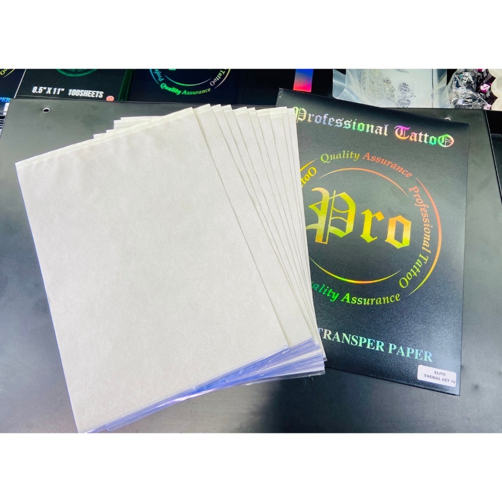 กระดาษลอกลายฟิล์ม ELITE THERMAL TRANSFER PAPER ชุด 10 แผ่น