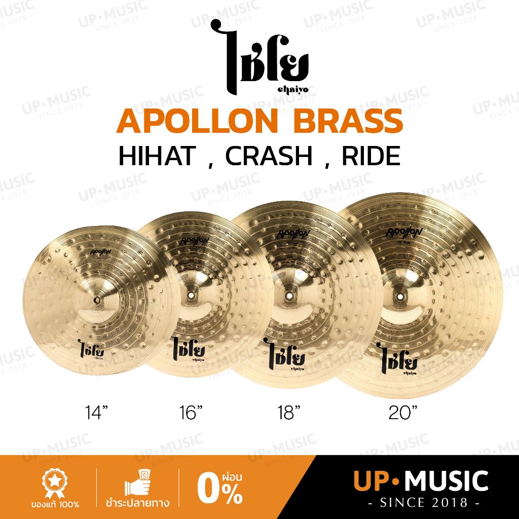 ฉาบ Chaiyo Apollon (มีทั้งขายแยกและรวมชุด)
