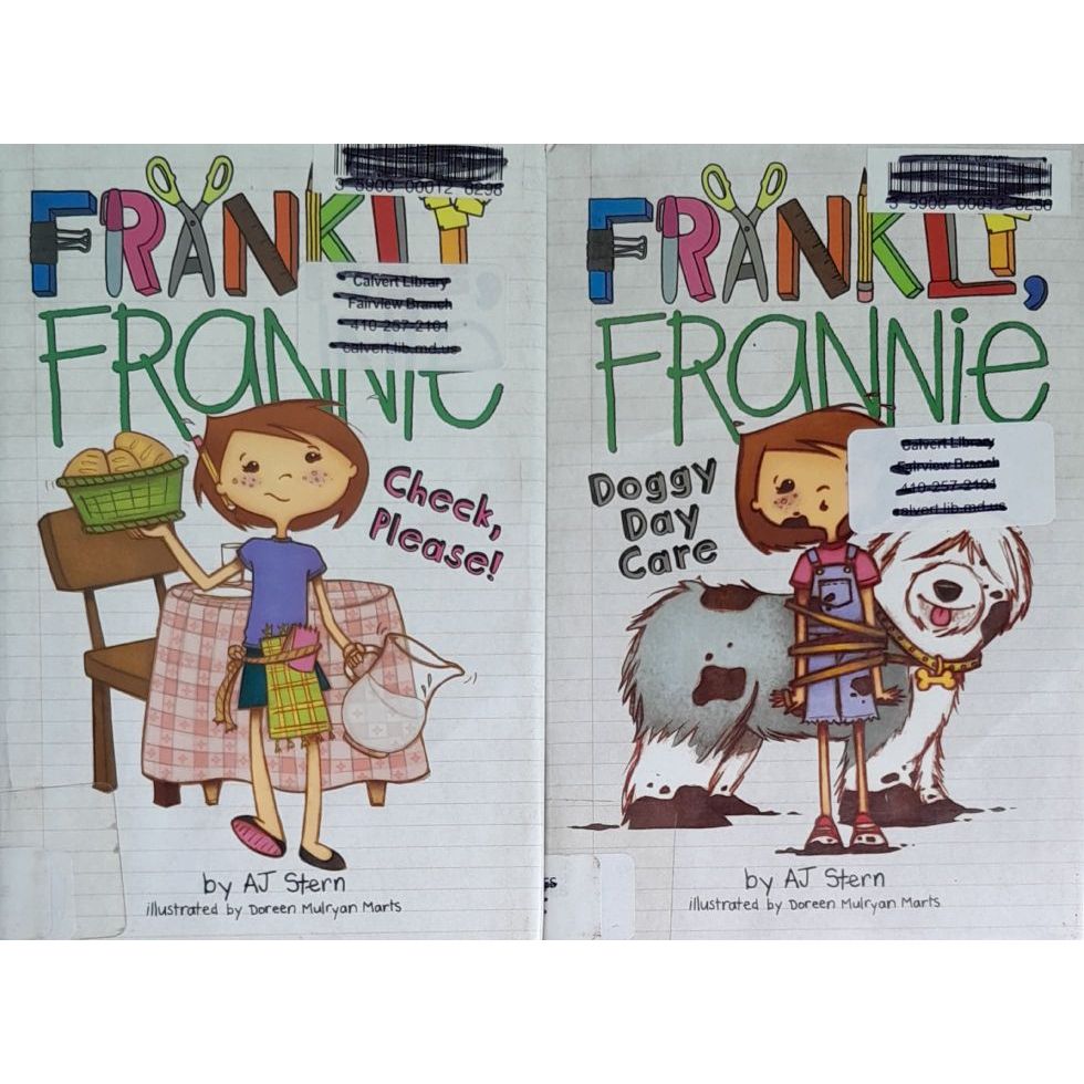 h90 Frankly  Frannie Fiction หนังสือมือสอง ปกแข็ง