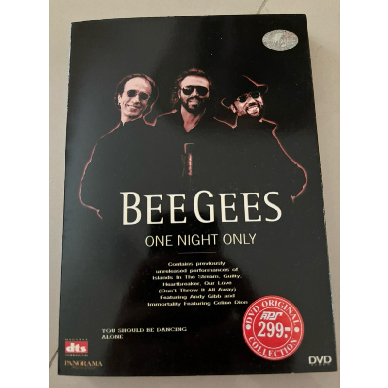 DVD BEE GEES ONE NIGHT ONLY (แผ่นลิขสิทธิ์แท้)