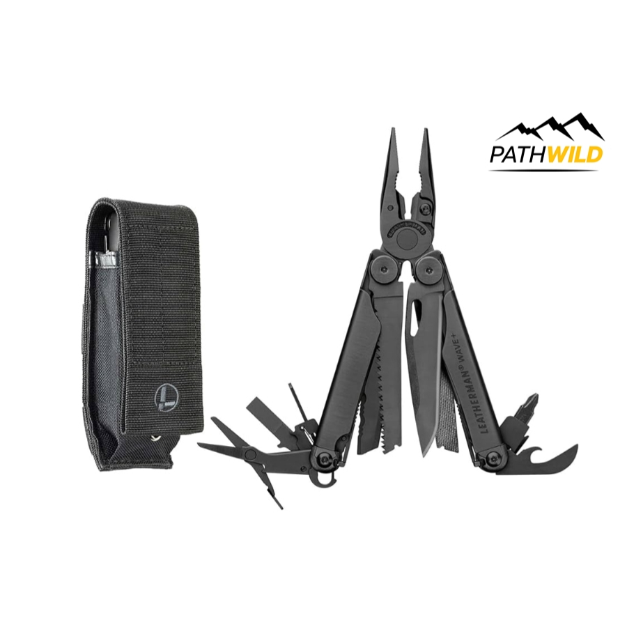LEATHERMAN WAVE PLUS เครื่องมืออเนกประสงค์ พกพาสะดวก อุปกรณ์ยังชีพ เปิดใช้งานด้วยมือเดียวได้