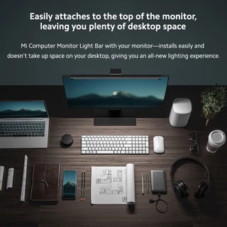 Xiaomi Computer Monitor Light Bar - โคมไฟ LED จอคอมพิวเตอร์ ตัดแสงสะท้อน ประกัน 1ปี