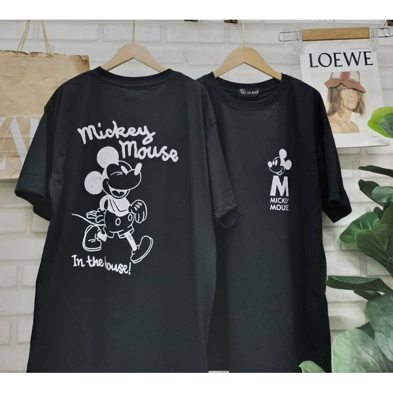SIS.ON | พร้อมส่ง Oversize เสื้อยืดโอเวอร์ไซส์ No.23 มิกกี้M