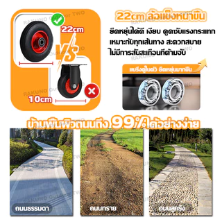 【กว้างขึ้น】DHP รถเข็น รถเข็นของ 2 ล้อ 14นิ้ว ล้อแกนแข็ง รถเข็นเหล็ก รับน้ำหนักได้ 3900กก
