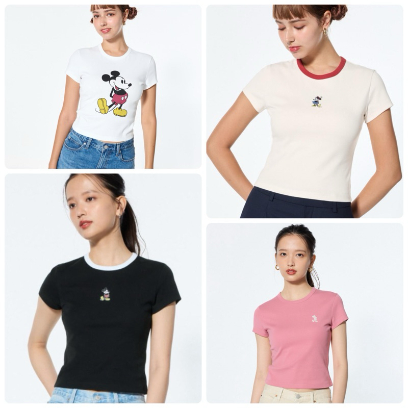รับหิ้วของแท้ uniqlo เสื้อยืด UT คอลเลคชั่น Mickey สนใจสอบถามได้จ้า