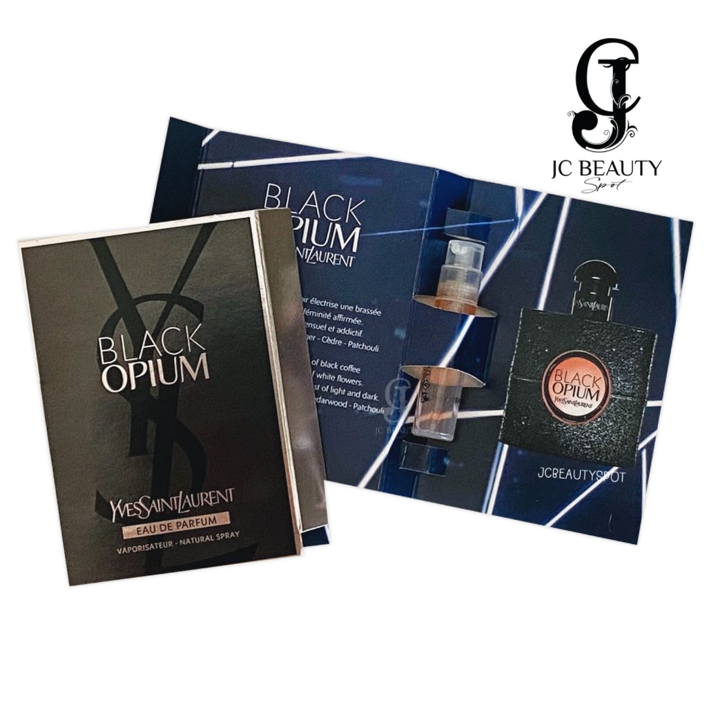 Black Opium ไวออลน้ำหอม น้ำหอมขนาดทดลอง สำหรับผู้หญิง Spray 1.2ml.