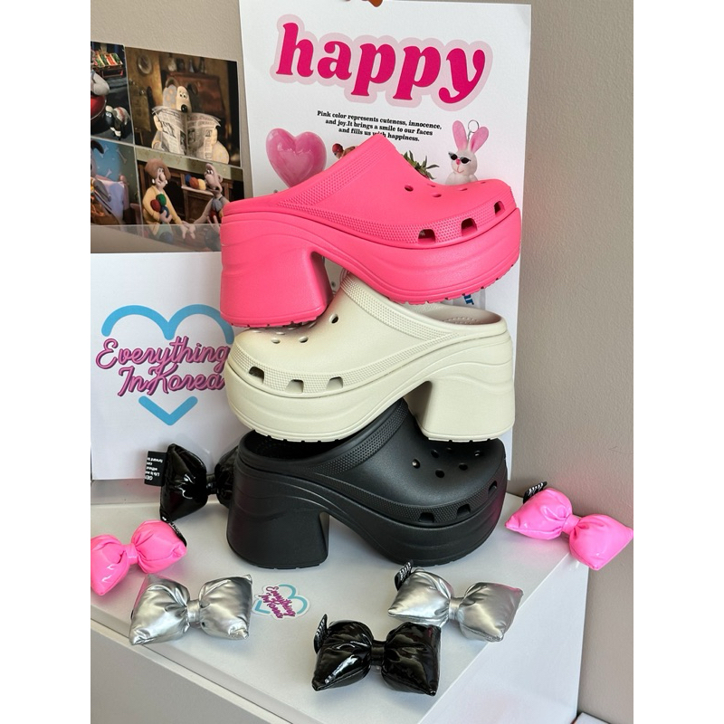 [พร้อมส่ง] Crocs Siren ลดราคาพิเศษไปเลยค่ะแท้100%จากCrocs Korea