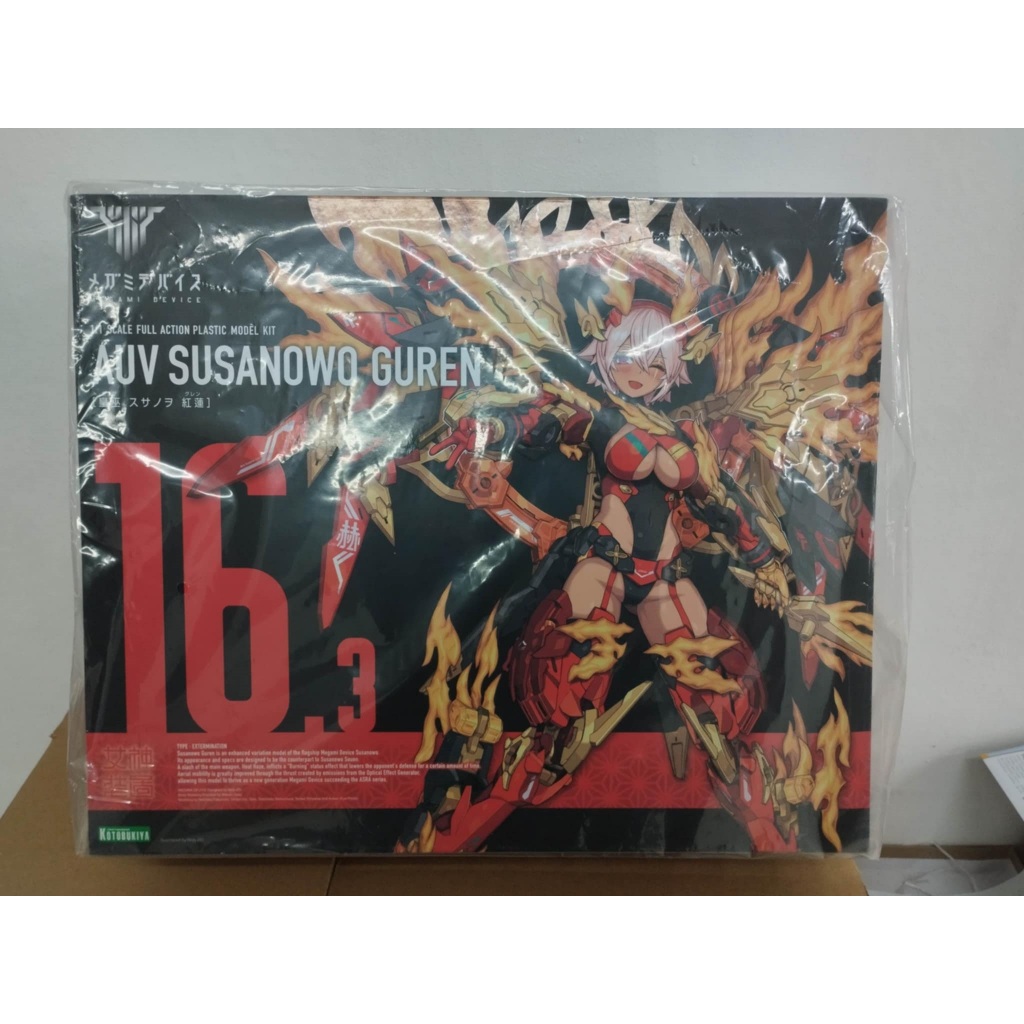 [พร้อมส่ง] Kotobukiya Megami Device AUV Susanowo Guren 16.3 ตำหนิมุมตามรูป