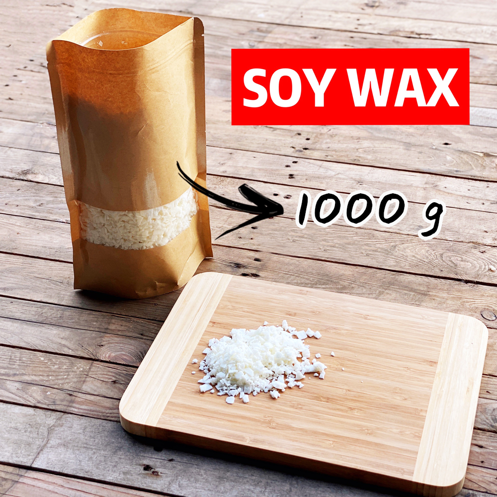ไขถั่วเหลือง Soywax ซอยแว็กซ์  ผลิตเทียนหอม วัตถุดิบคุณภาพดี  (ขนาด 1KG, 500G ) รูปที่ 5