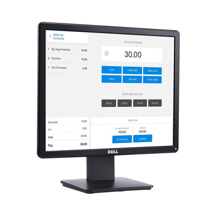 MONITOR (จอมอนิเตอร์) DELL E1715S 17" TN 60 Hz - รับประกัน 3 ปี