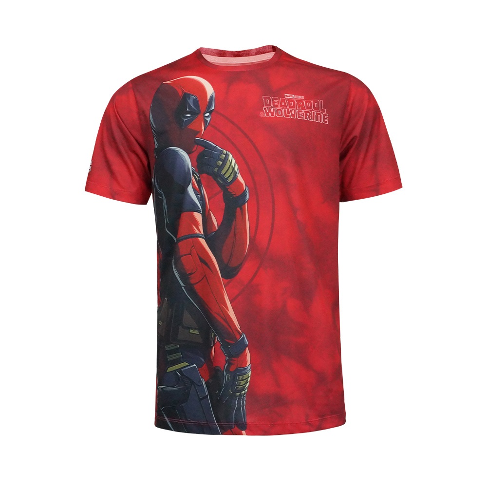 FBT x MARVEL เสื้อคอกลมลาย Deadpool & Wolverine รหัส D2T232