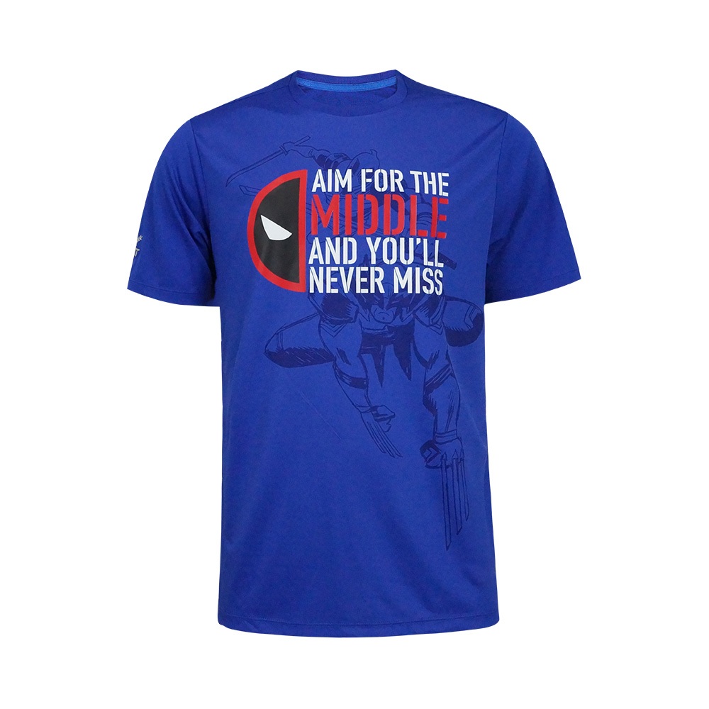 FBT x MARVEL เสื้อคอกลมลาย Deadpool & Wolverine รหัส D2T233