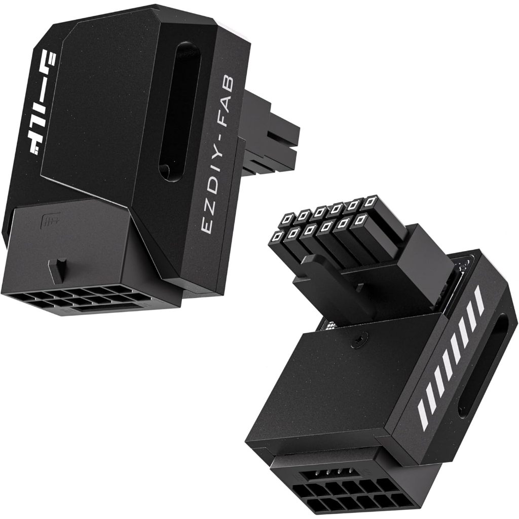 EZDIY-FAB หัวต่อไฟการ์ดจอ Shirudu 12+4P GPU Adapter - 90 Black