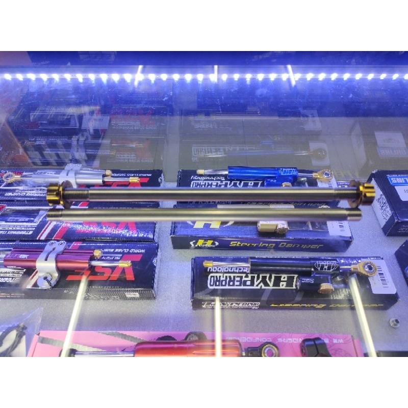 แกนล้อหน้า forza สำหรับกระบอกโช๊คแต่ง rsv ตัวซับแทงค์ สีทองและสีไทเทแจ้ง admin ได้ในแชทเลยค่ะ