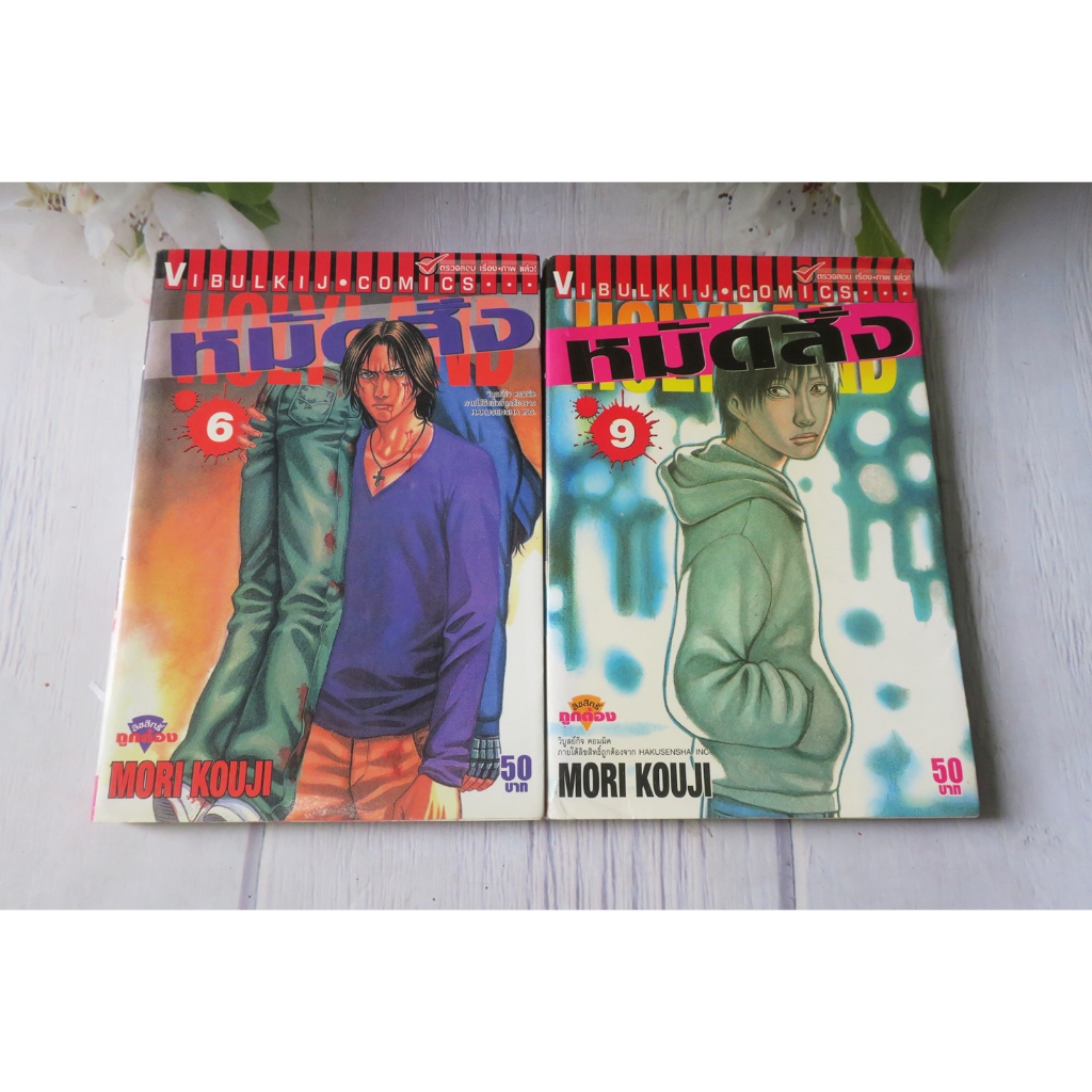 หมัดสั่ง holyland เล่ม 6,9 - การ์ตูนมือสอง