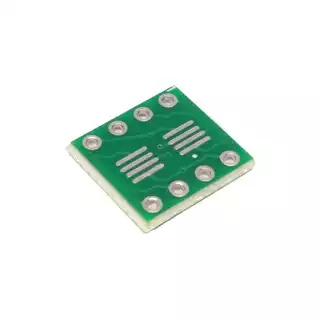 SOP8 TO DIP8 PCB Adaptor แผ่นปริ้นแปลงขา IC จาก ชิพ SMD 8 ขา เป็น DIP 8 ขา
