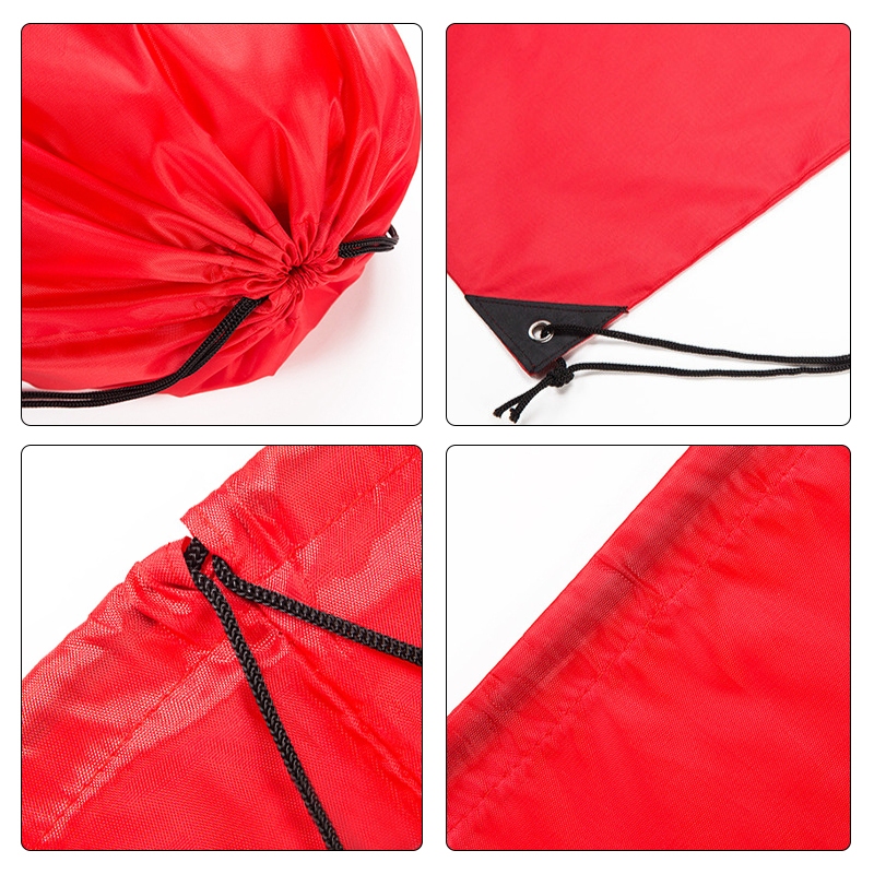 กระเป๋าหูรูด กระเป๋ากีฬา ถุงใส่บอล กันน้ำ กระเป๋าสะพายหลัง ถุงผ้า Drawstring Backpack